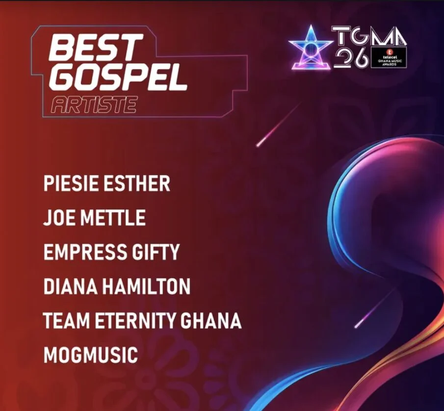 26th TGMA: Here Are The Nominees For Artiste Of The Year
