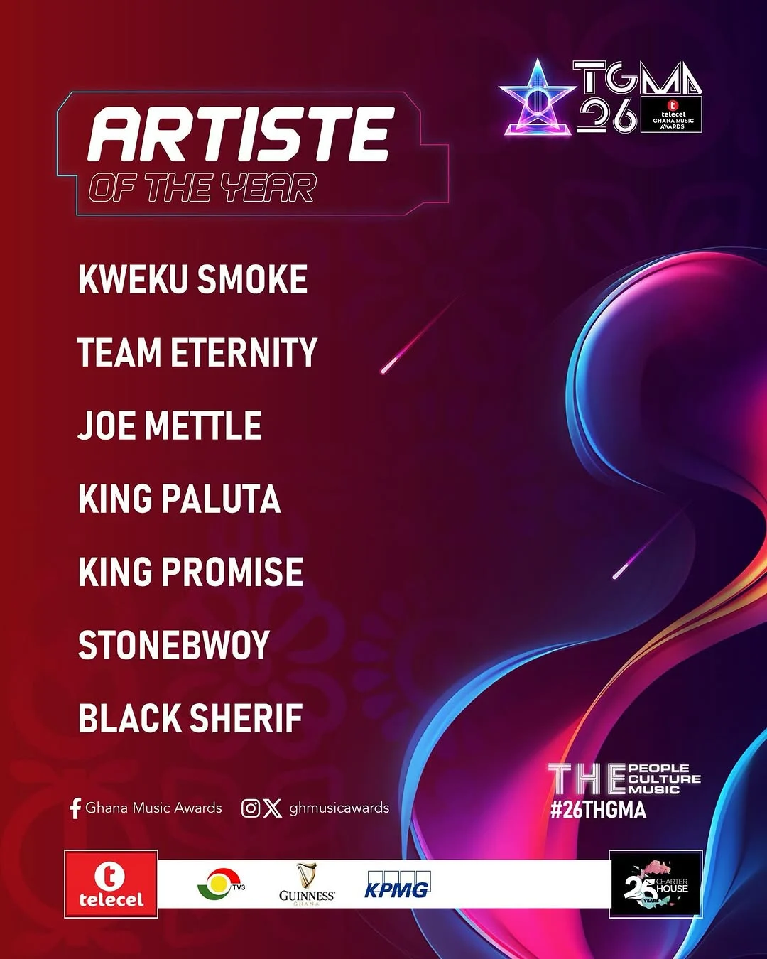 I Have No Challenger In The Artiste Of The Year Race – Stonebwoy Brags