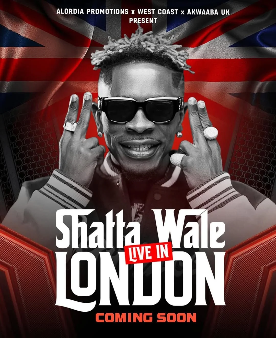 Shatta Wale Announces London Concert Set For May 11, 2025