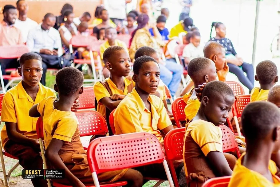 Mr. Beast Launches Life-Changing School Feeding Program In Suhum: Three Farming Community Schools To Benefit