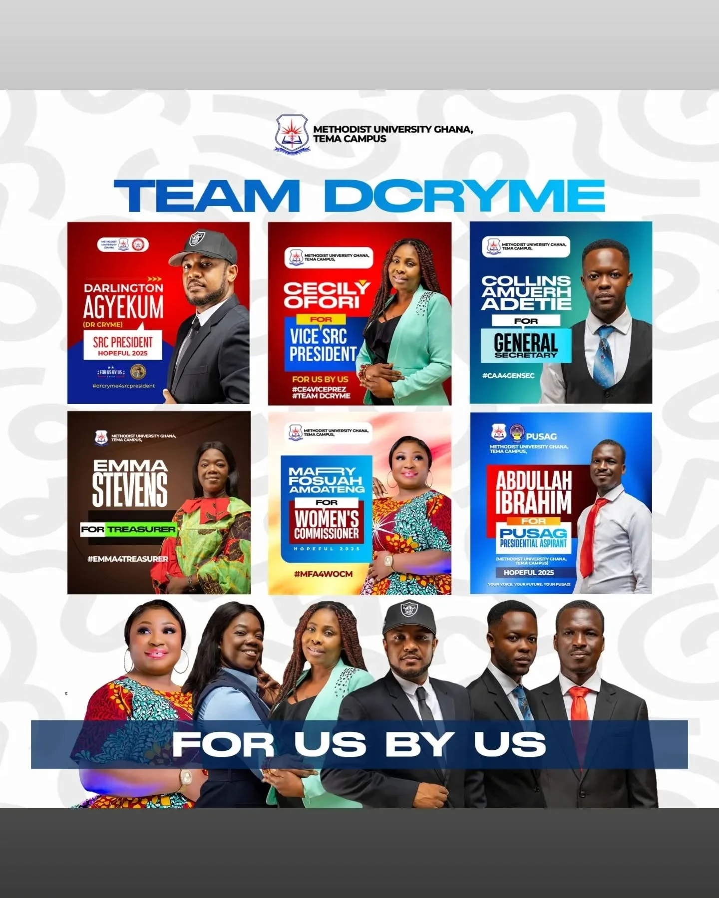D-Cryme Eyes SRC Presidency At Methodist University
