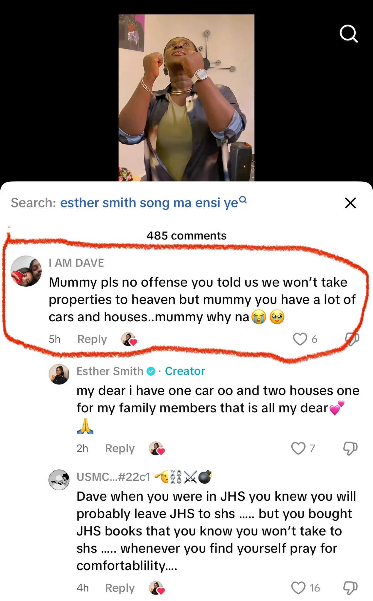 "I Own Just One Car And Two Houses'' - Esther Smith Discloses Her Property