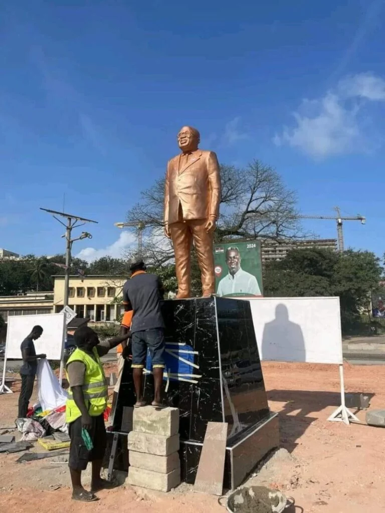 Prophet Donates GH¢40,000 To Replace Vandalized Akufo-Addo Statue