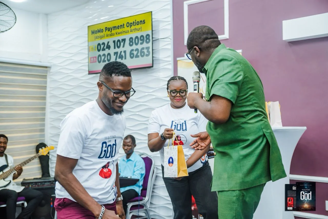 Abigail Araba Agyemang Officially Launches Inspirational Book, "Waiting on God"