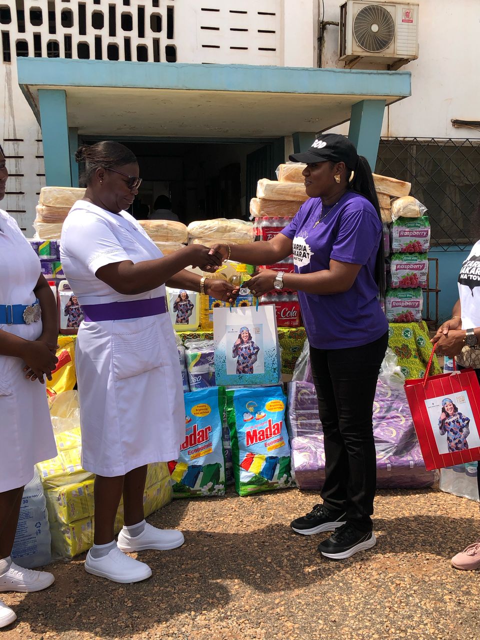 Gospel Songstress Rose Adjei Donates To Pantang Psychiatric Hospital To Celebrate Her Birthday