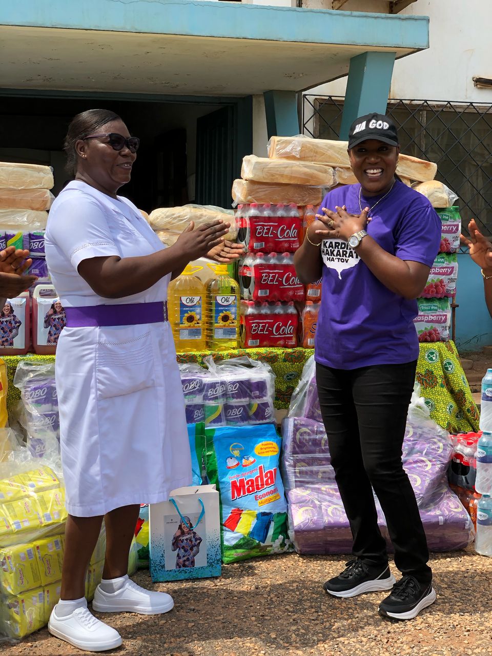 Gospel Songstress Rose Adjei Donates To Pantang Psychiatric Hospital To Celebrate Her Birthday