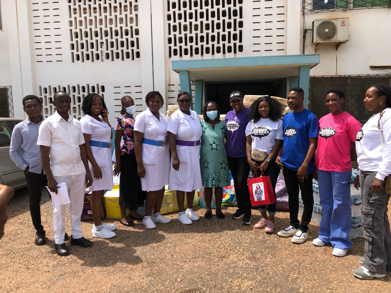 Gospel Songstress Rose Adjei Donates To Pantang Psychiatric Hospital To Celebrate Her Birthday