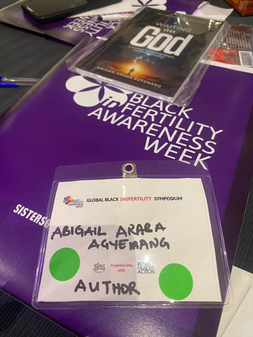Abigail Araba Agyemang Made Her Mark, Participating In The Global Black Infertility Symposium