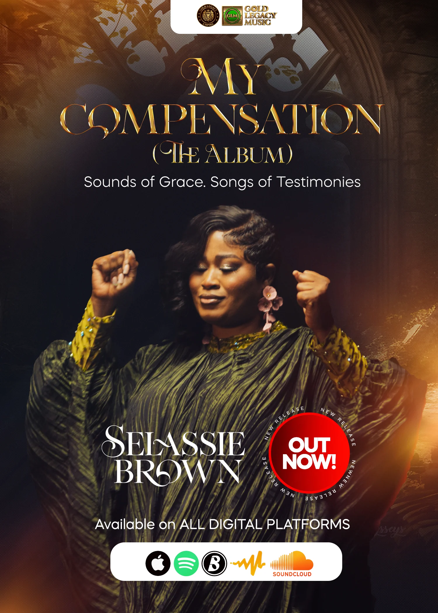 Selassie Brown Drops Spirit-Filled Maiden Album “MY COMPENSATION”
