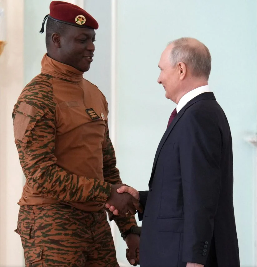 Russia Strengthens Military Ties With Burkina Faso With Weapons And Training Support