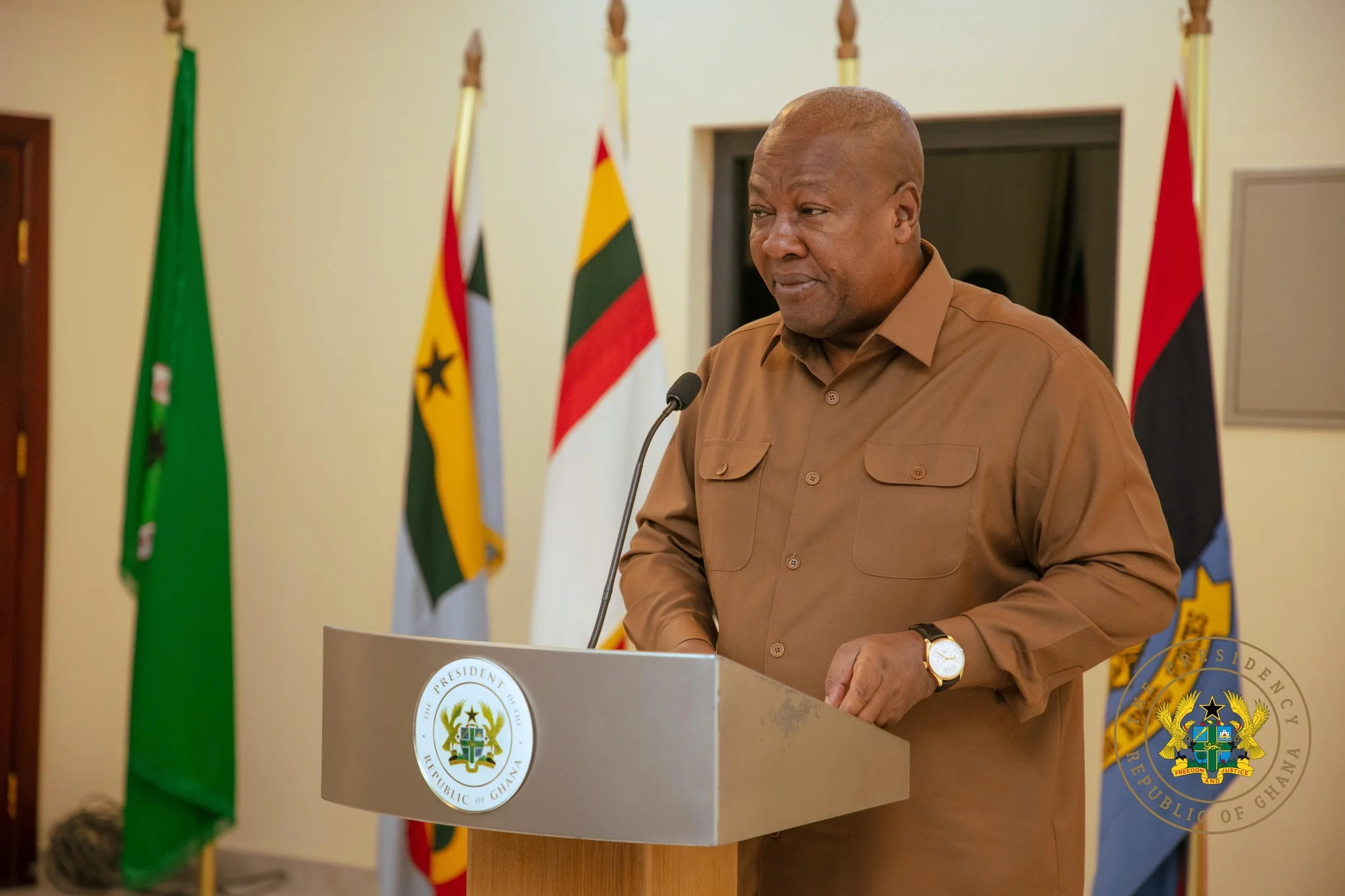 I’ll Proudly Walk The Runway At Fashion Week In July – Mahama Declares