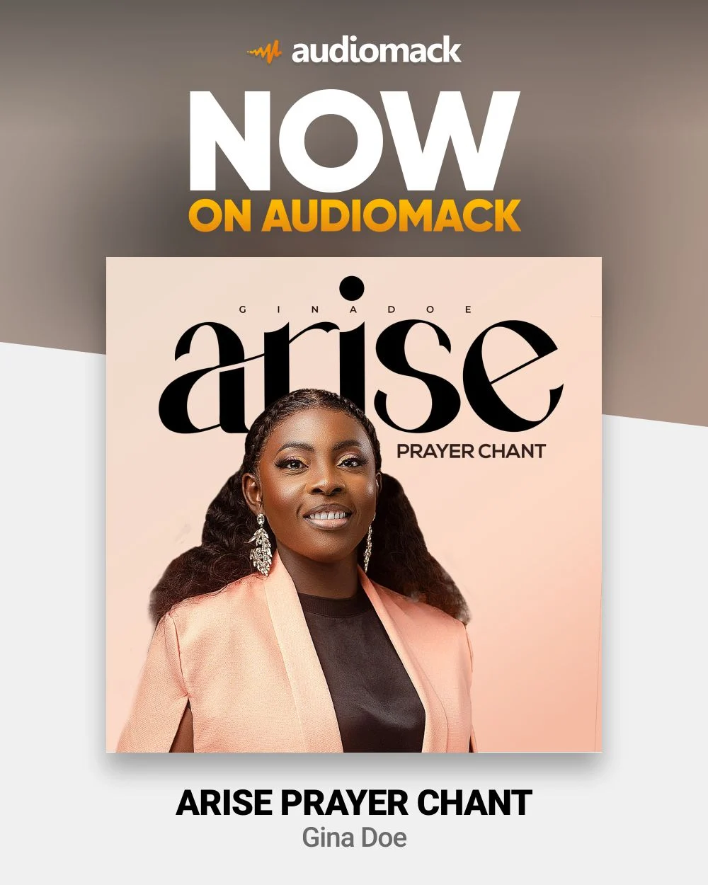 Gina Doe Releases Powerful New Single, “Arise Prayer Chant”