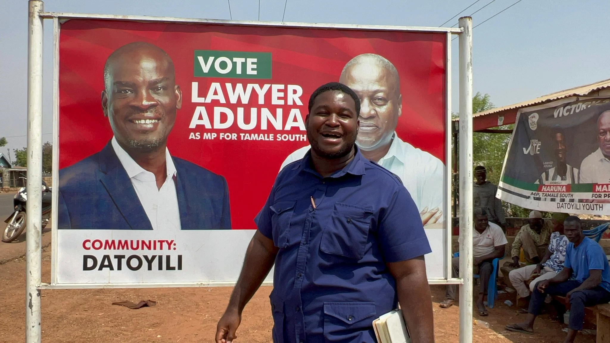 Adenta Kumi Celebrates With NPP Executives Following Release From NIB Custody