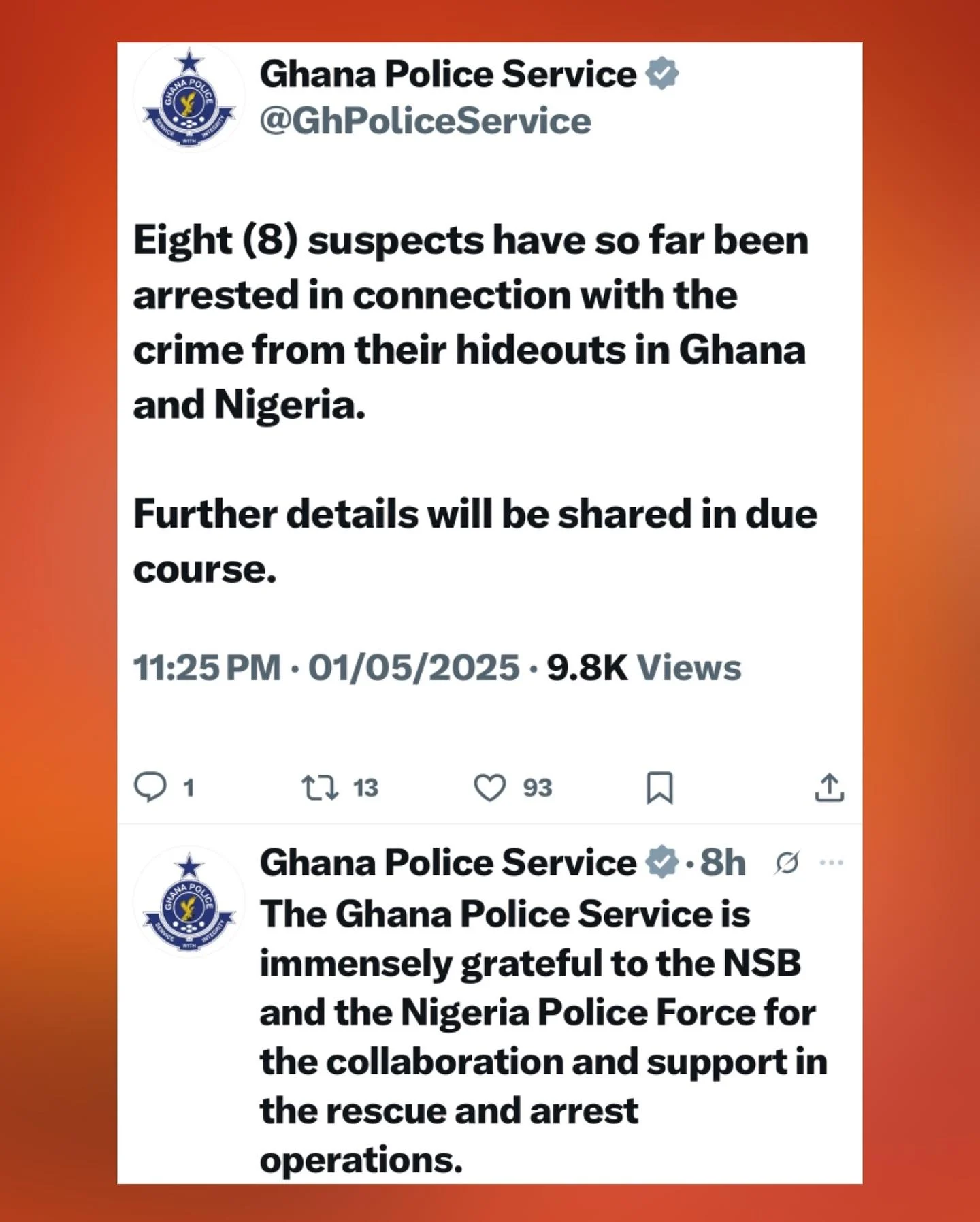 Police Rescue 2 Women Seen In Viral Kidnapping Video; 8 Arrested In Joint Ghana-Nigeria Operation