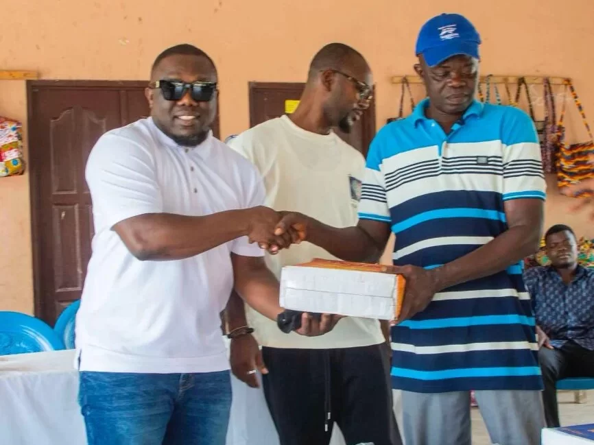 GMA-USA CEO Dennis Boafo (Don D) Donates To Ho Leprosarium