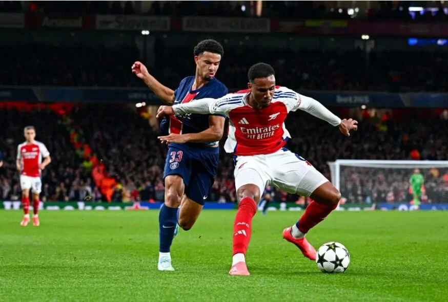 PSG Lead Arsenal 1-0 At Halftime — Ruiz With The Goal