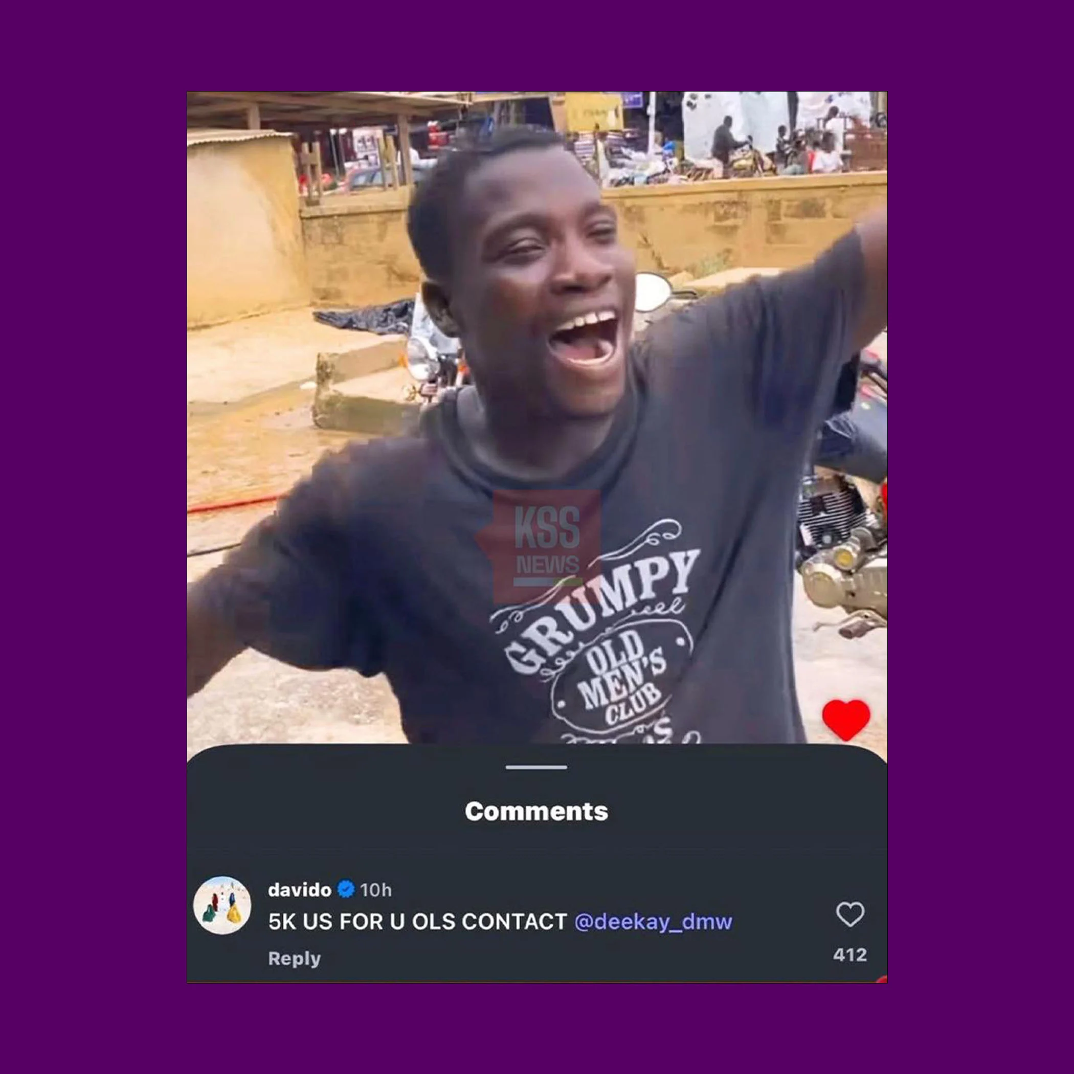Davido Pledges $5,000 To Viral TikToker Ananzo Official