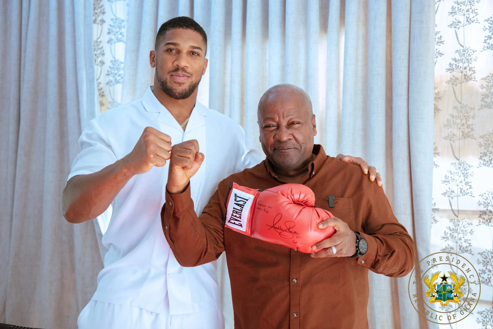 I Was Misled By Nigerians; Ghana’s Culture And Hospitality Have Truly Surprised Me – Anthony Joshua