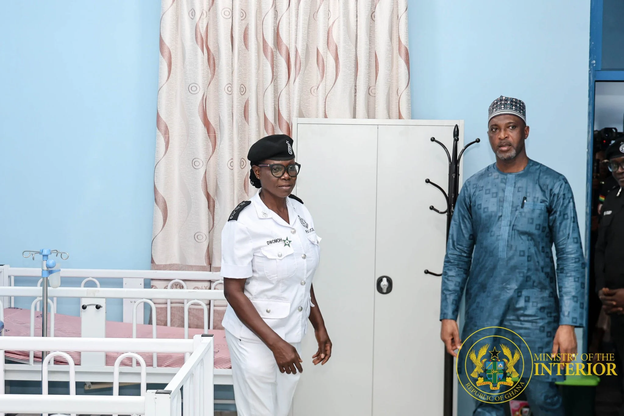 Interior Minister Commissions 50-Bed Police Hospital In Kumasi