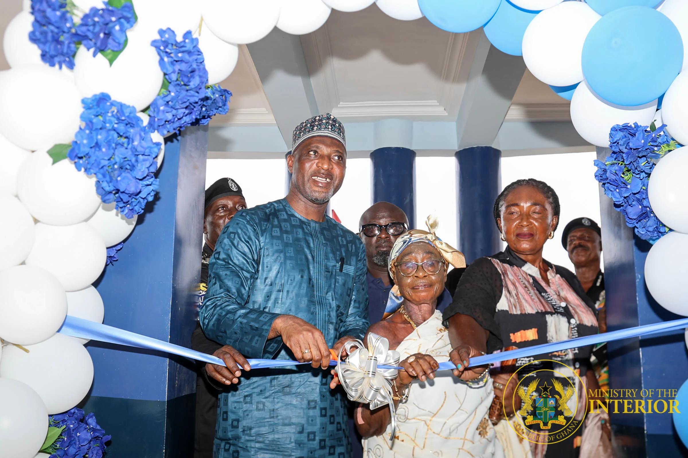 Interior Minister Commissions 50-Bed Police Hospital In Kumasi