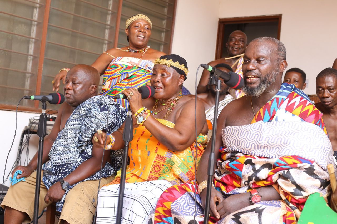 Tourism Minister Visits Renowned Highlife Icon Agya Koo Nimo