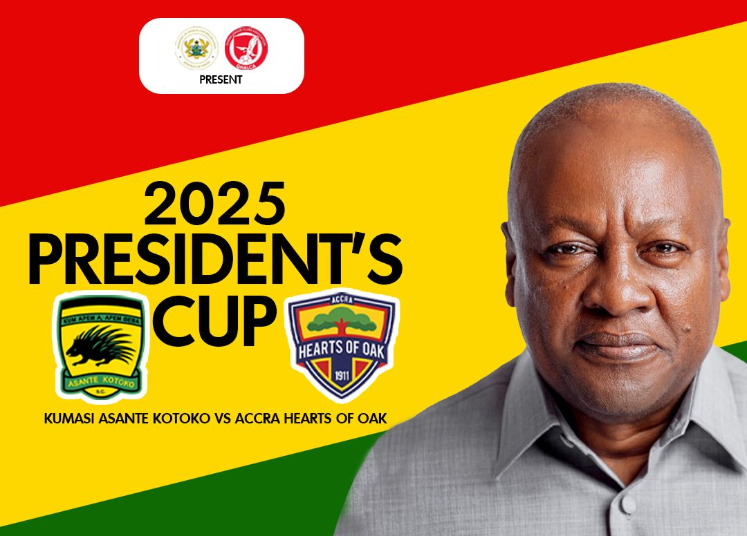 Kotoko vs Hearts: 2025 President’s Cup Super Clash Set For July 6 In Accra Sports Stadium