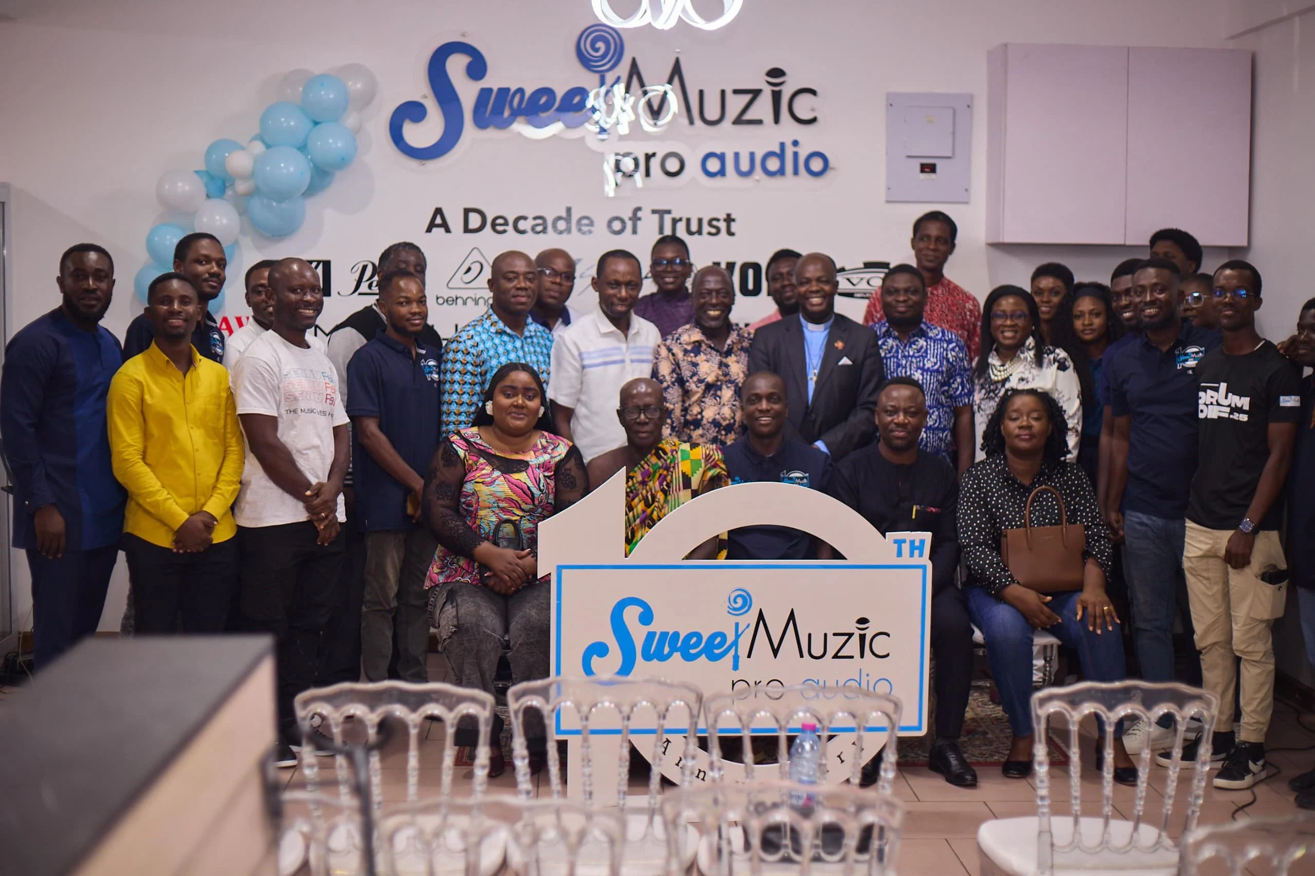 Sweet Muzic Pro Audio Celebrates 10 Years Of Service In Ghana