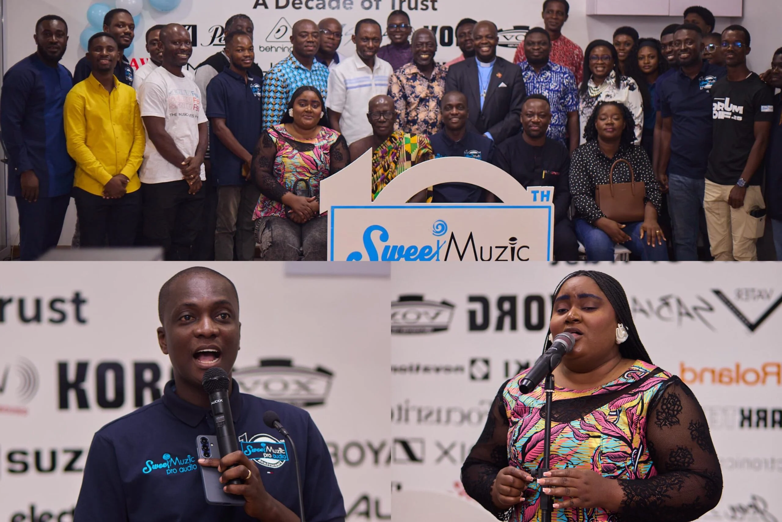 Sweet Muzic Pro Audio Celebrates 10 Years Of Great Musical Service In Ghana