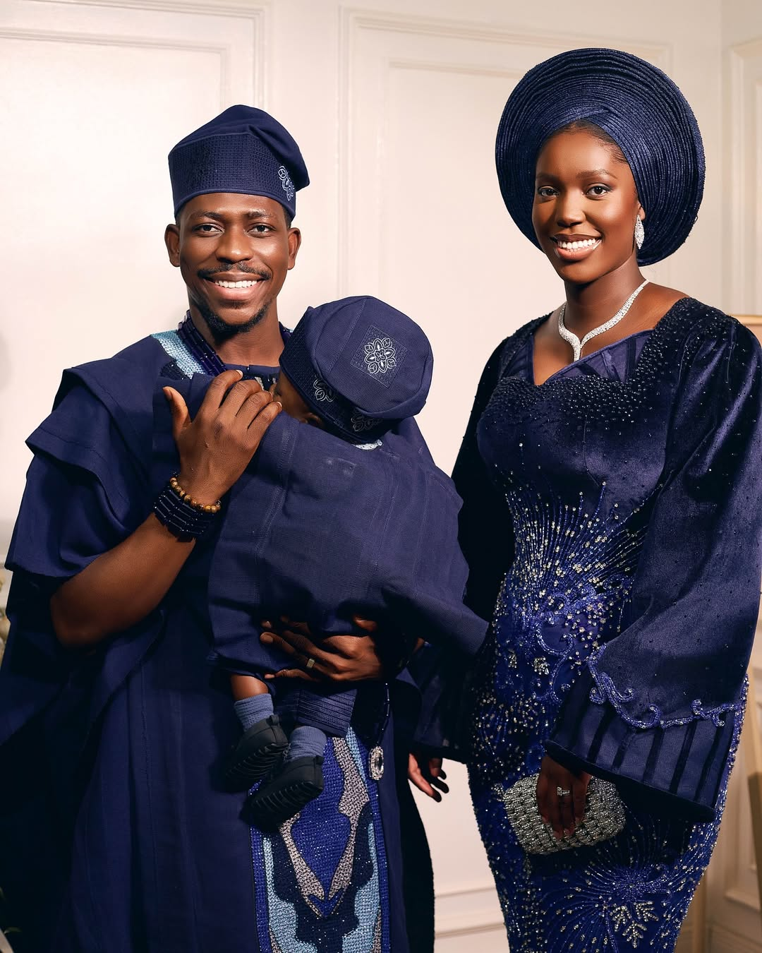 Moses Bliss Dedicates His Son To God In A Heartfelt Ceremony