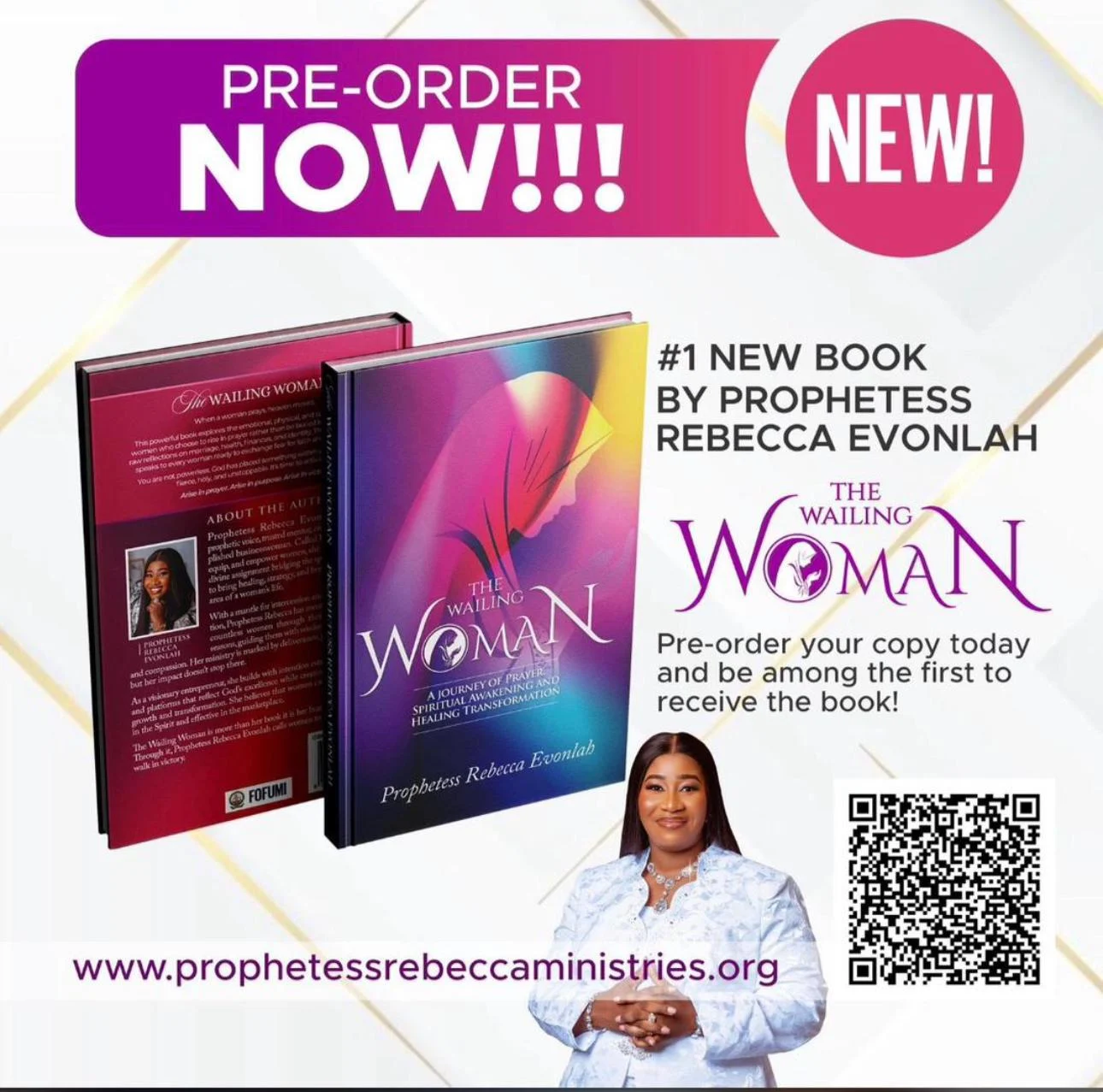 THE WAILING WOMAN | The new Book by Prophetess Rebecca Evonlah that will bless you