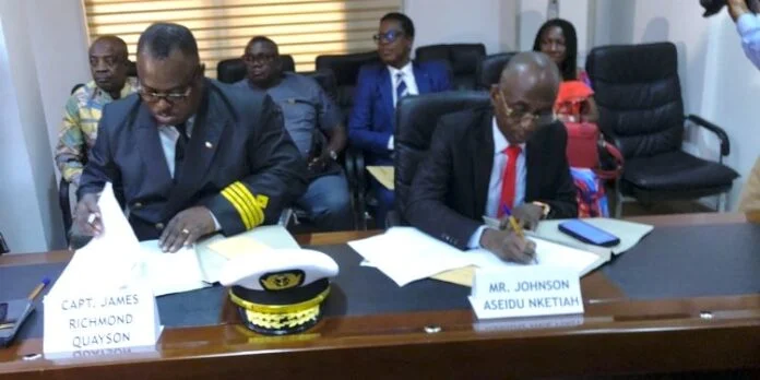 Asiedu Nketia Sworn In As Board Chairman At Ghana Ports And Harbours Authority