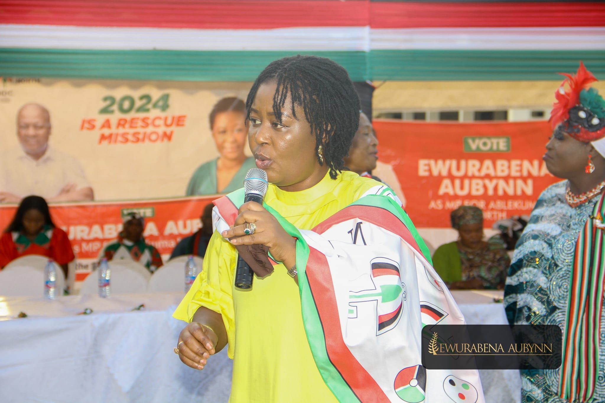 Ewurabena Aubynn Of NDC Wins Ablekuma North Seat