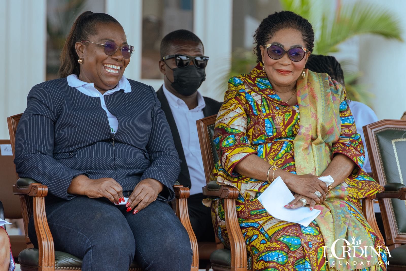 Office of the First Lady, Lordina Mahama and Ghana AIDS Commission Hold Public Health Screening for Vulnerable Groups