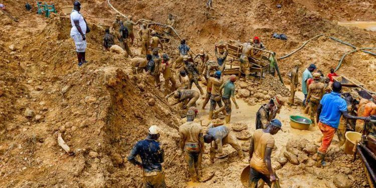 Four Feared Dead, 20 Trapped After Galamsey Pit Collapse At Akyem Wenchi