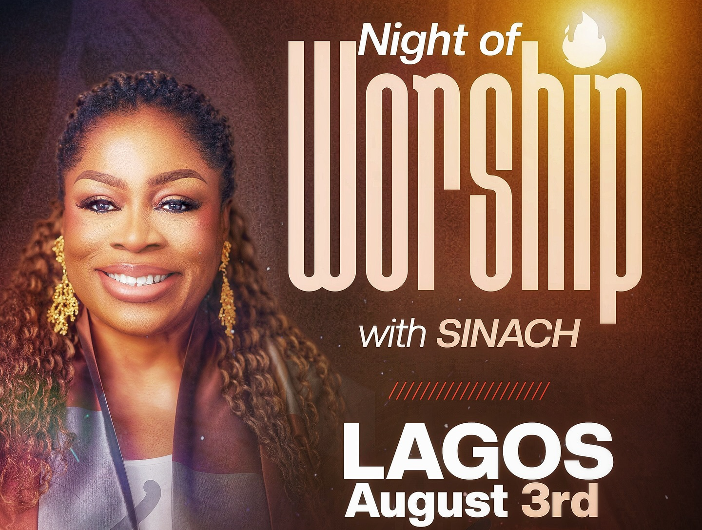 Join Sinach For An Unforgettable Night Of Worship In Lagos