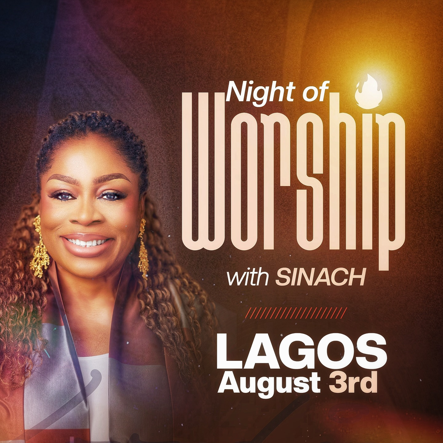 Join Sinach For An Unforgettable Night Of Worship In Lagos