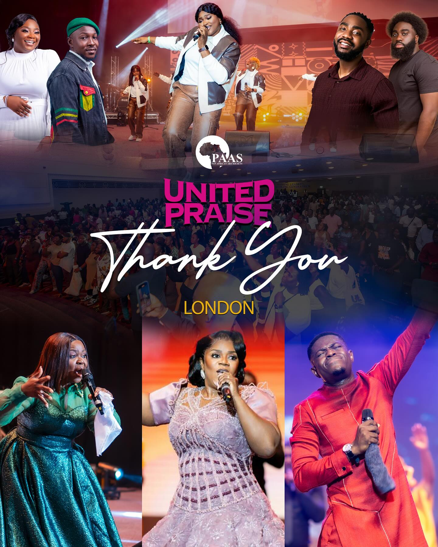 To God Alone Be All The Glory - Piesie Esther Celebrates A Successful “United Praise” Concert In London
