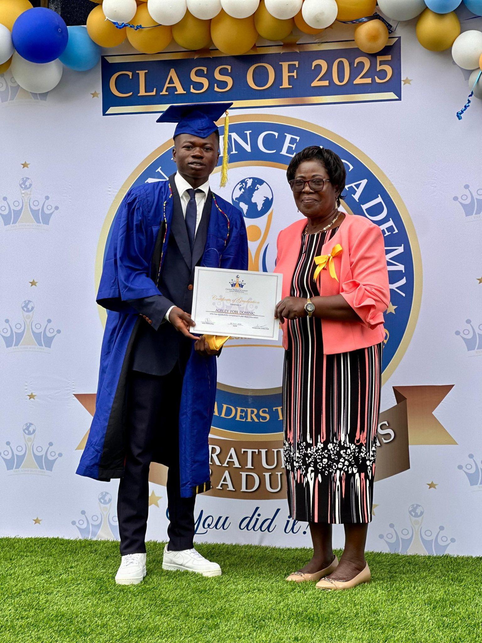 Village Boy Adopted By Saddick Adams Graduates With Distinction