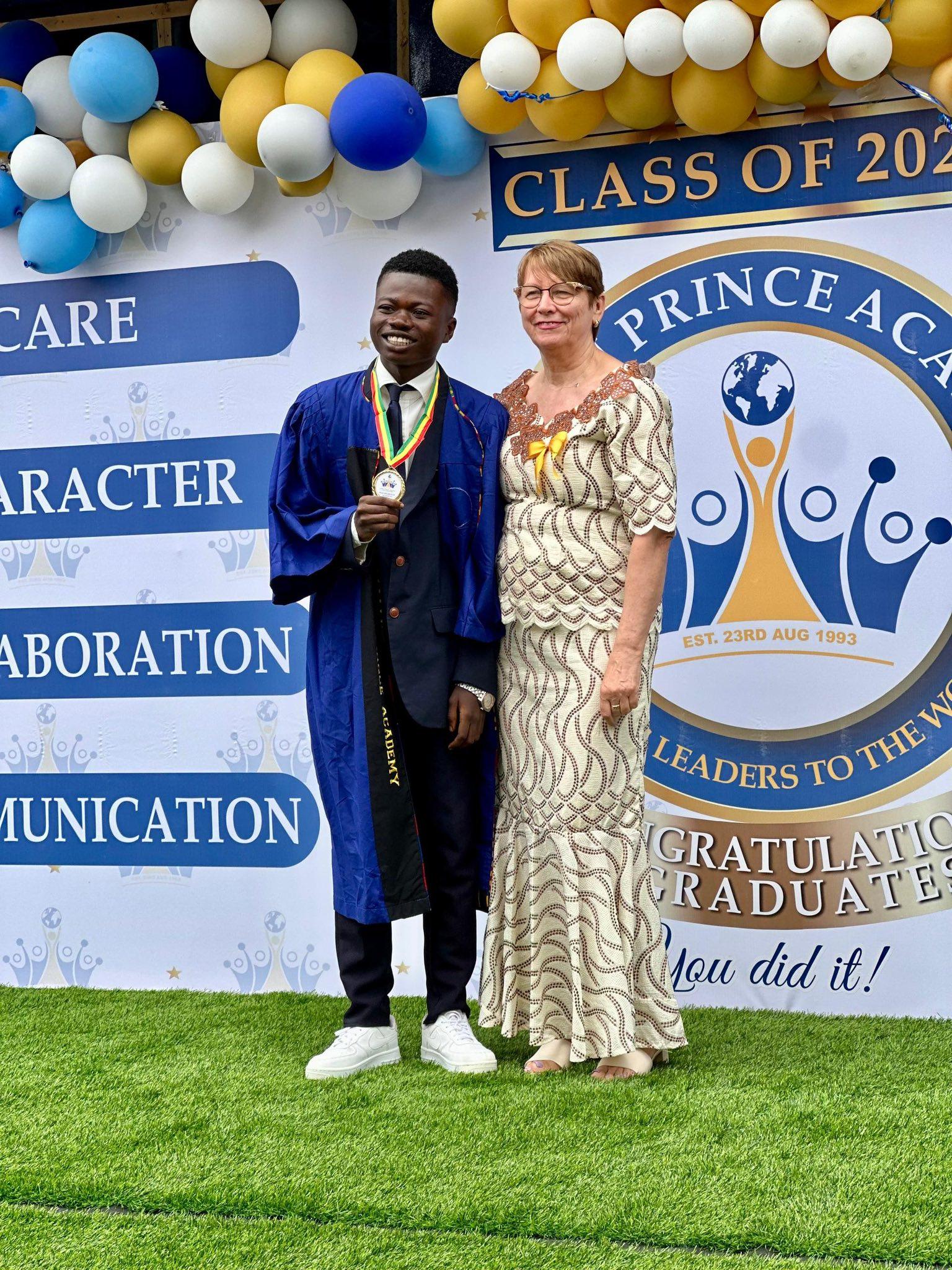 Village Boy Adopted By Saddick Adams Graduates With Distinction