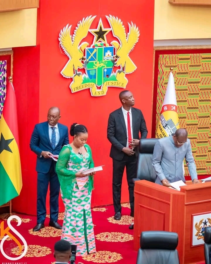 Speaker Swears In Ewurabena Aubynn As Ablekuma North MP