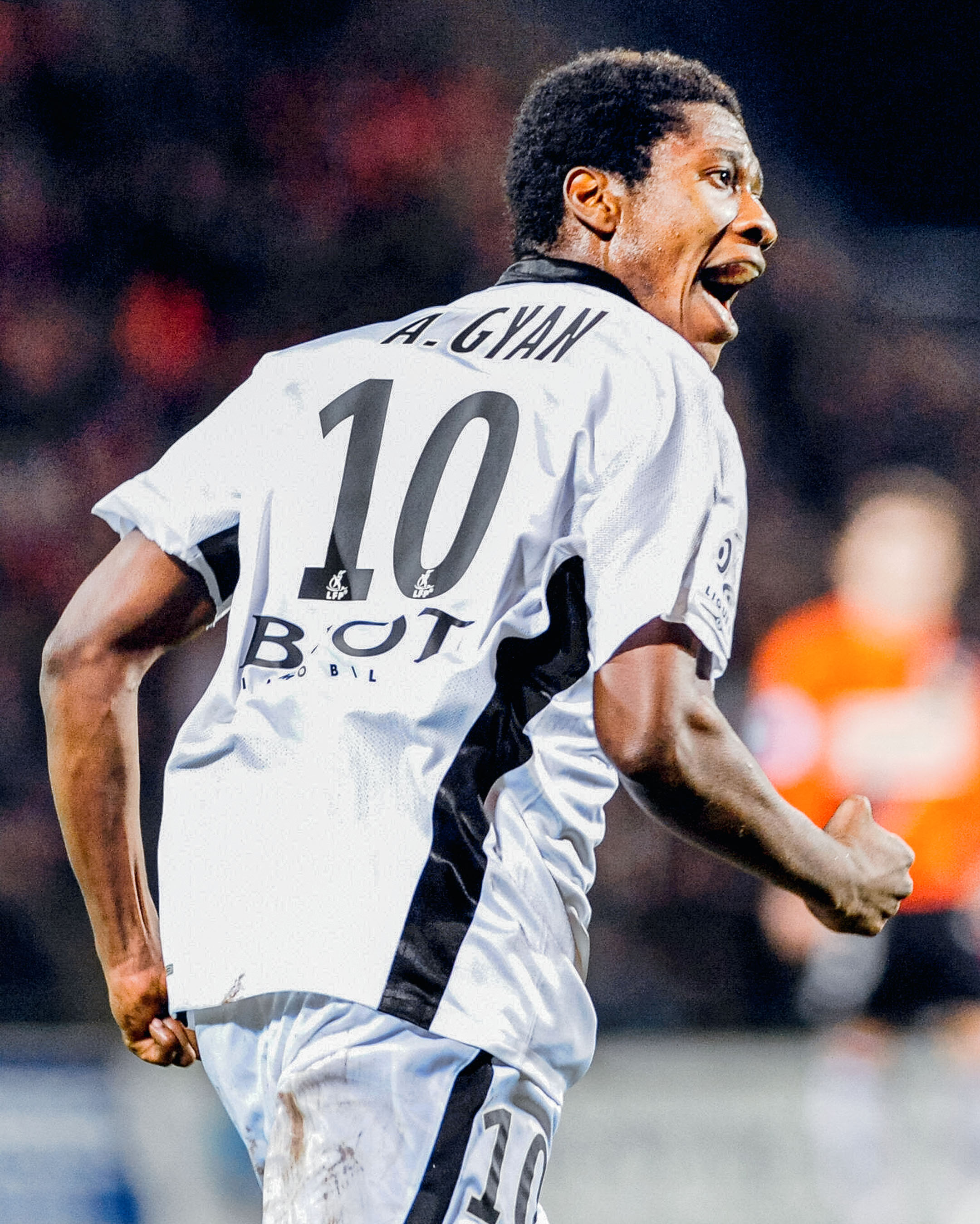 Asamoah Gyan Honoured With Touching Tribute From French Ligue 1