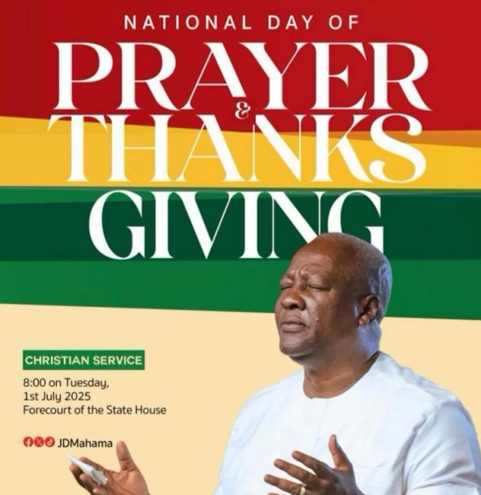 Today Is Ghana’s National Day Of Prayer And Thanksgiving