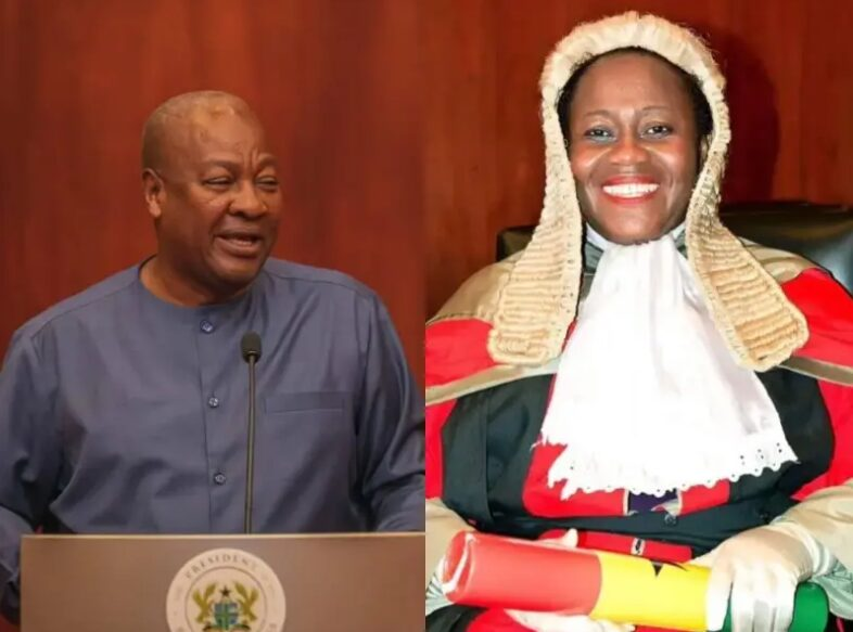 President Mahama Finally Speaks On Petitions Against Chief Justice Torkornoo