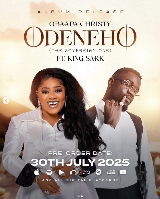 Obaapa Christy Set To Release “Odeneho (The Sovereign One)” Album On July 31