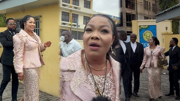 VIDEO: Nana Agradaa Reacts Following 15-Year Jail Sentence