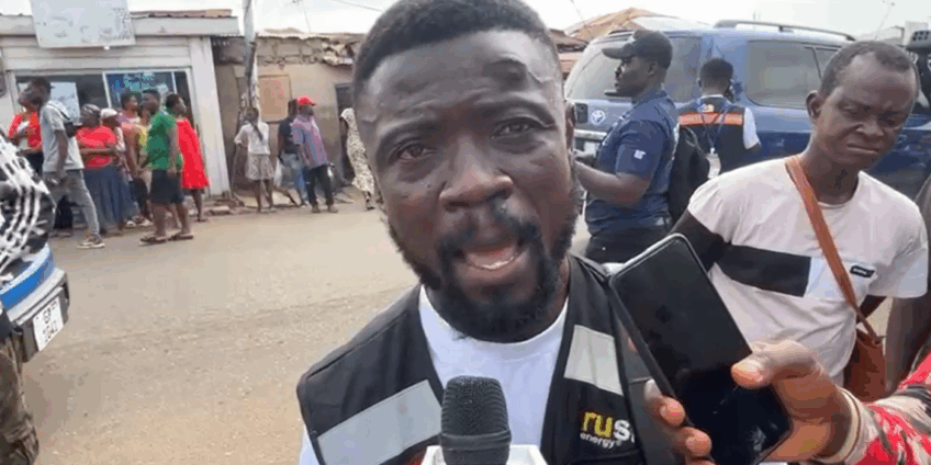 Uniformed Police Officer Assaults Journalist At Ablekuma North Re-Run