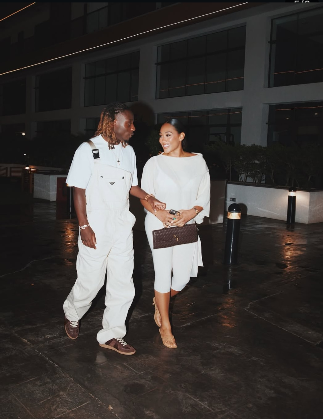 Manchester City Star Jeremy Doku Proposes To His Girlfriend In Dubai