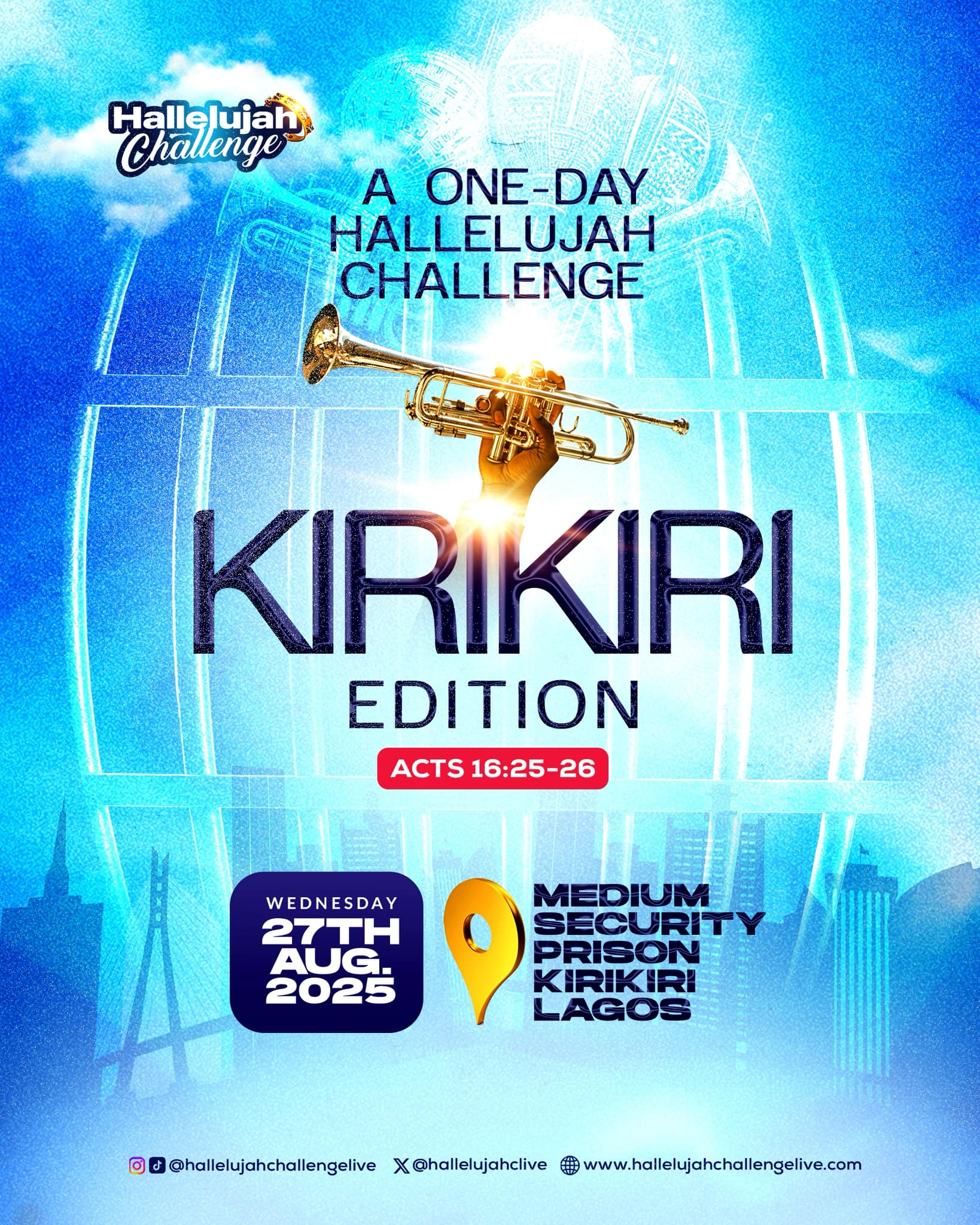 Nathaniel Bassey To Host Exclusive ‘Kirikiri Edition’ Of Hallelujah Challenge