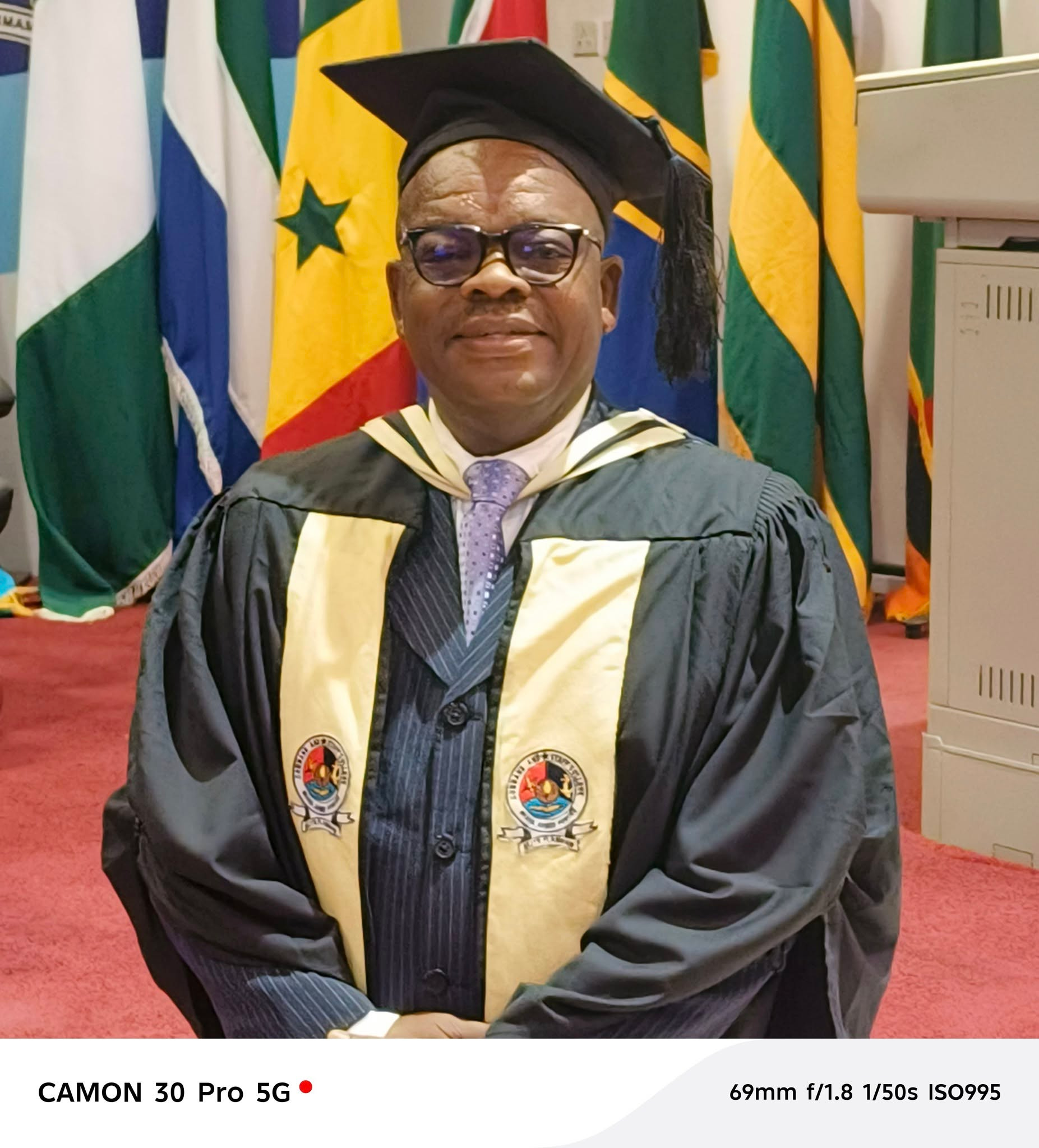 Ghanaian Actor Kwame Dzokoto Graduates With A Master’s In Defence And International Politics