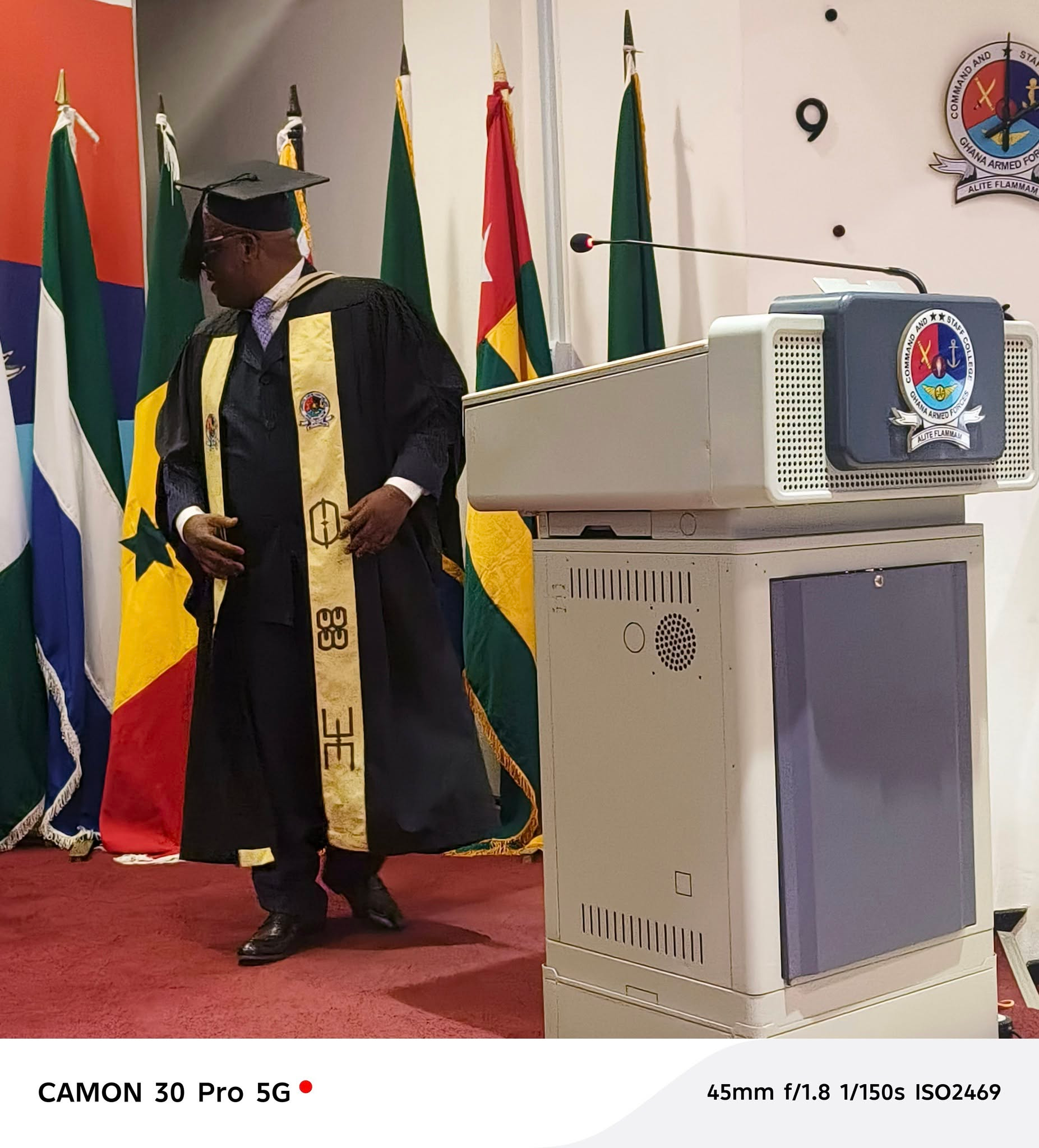Ghanaian Actor Kwame Dzokoto Graduates With A Master’s In Defence And International Politics